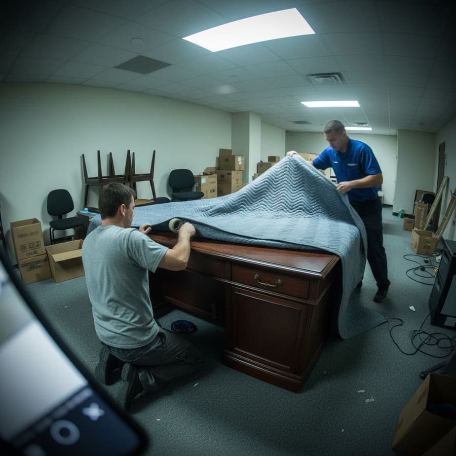 Photo-documented prep stages before finish-coat application